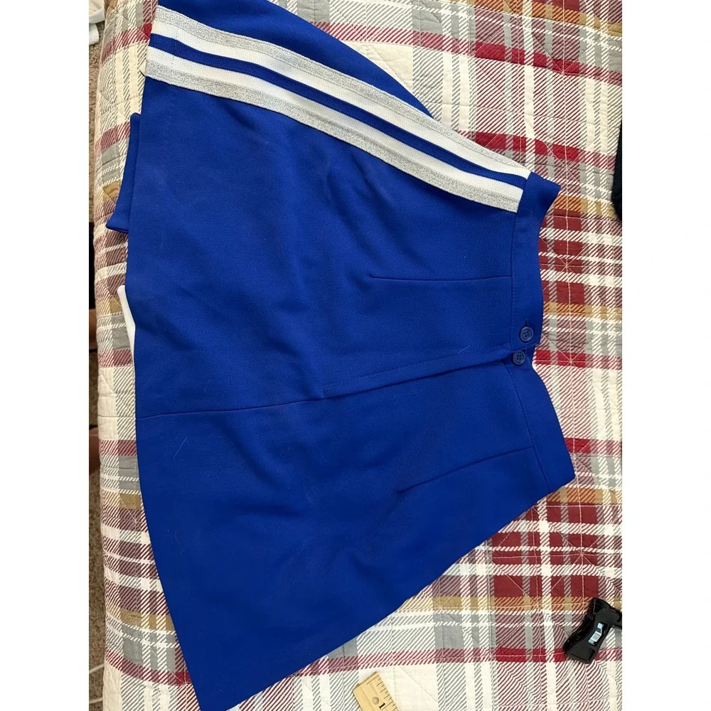 Varsity Spirit Fashions Cheer Uniform Set Blue White Charter Cosplay Halloween